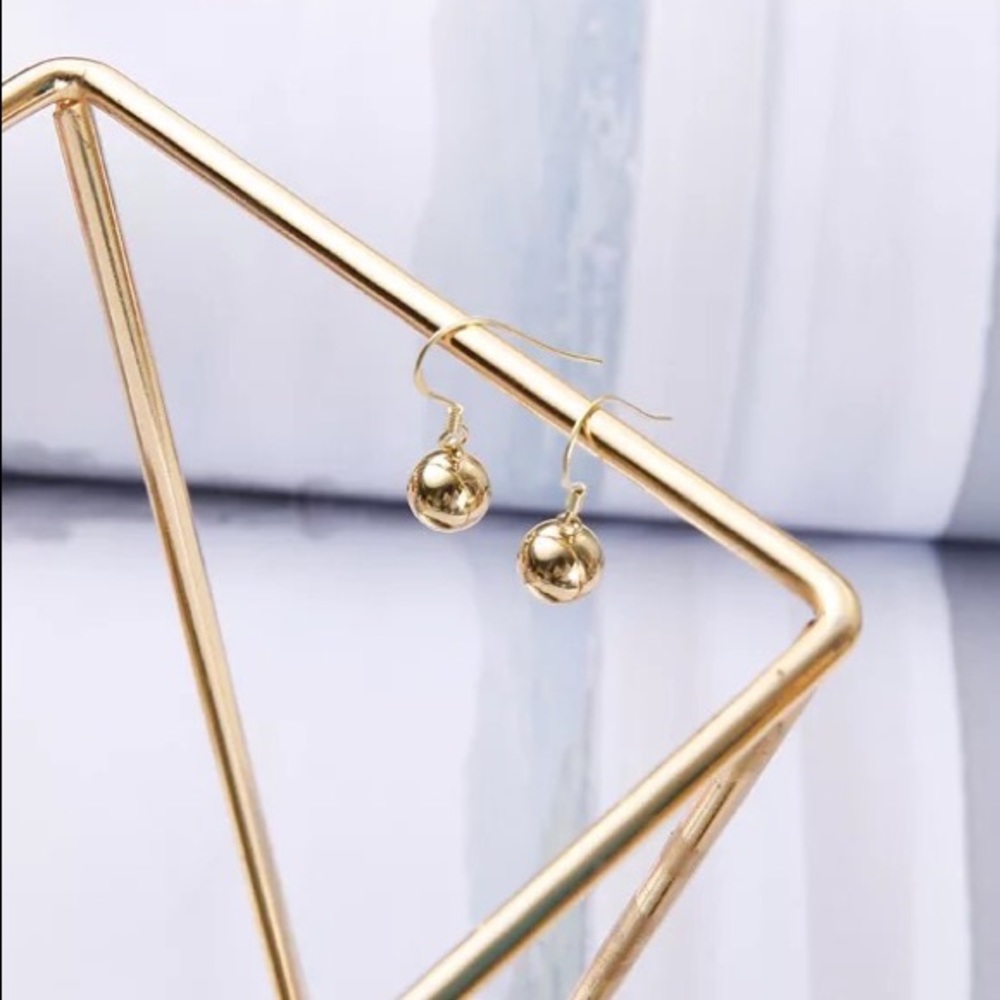 ⭐️ Golden Morden Little Ball Drop Earrings